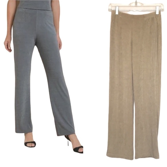 TRAVELERS by Chico’s Classic No Tummy Pants nude gold size 0 or small - Picture 1 of 11